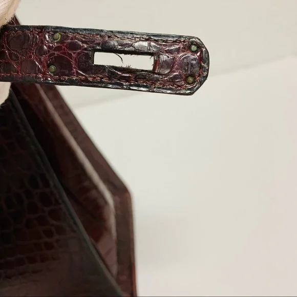 Hermes Rouge Alligator Kelly - Picture 7 of 15